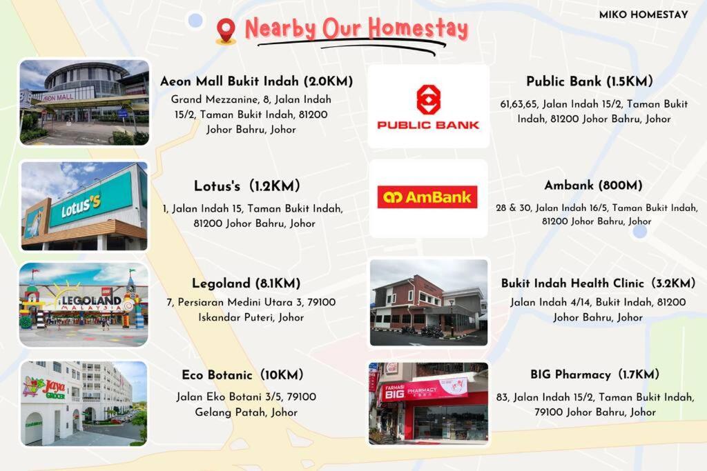 Cozy Holiday Home Karaoke Bbq Bukit Indah Jb Johor Bahru Eksteriør bilde